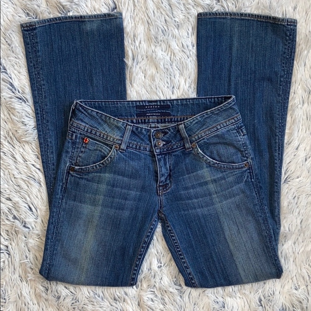 Hudson Jeans Flare Women’s Stretch Blue Jeans 26